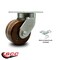 Service Caster 6'' Extra Heavy Duty High Temp Phenolic Wheel Swivel Caster with Swivel Lock CRAN-SCC-KP92S630-PHRHT-BSL - alternate 3